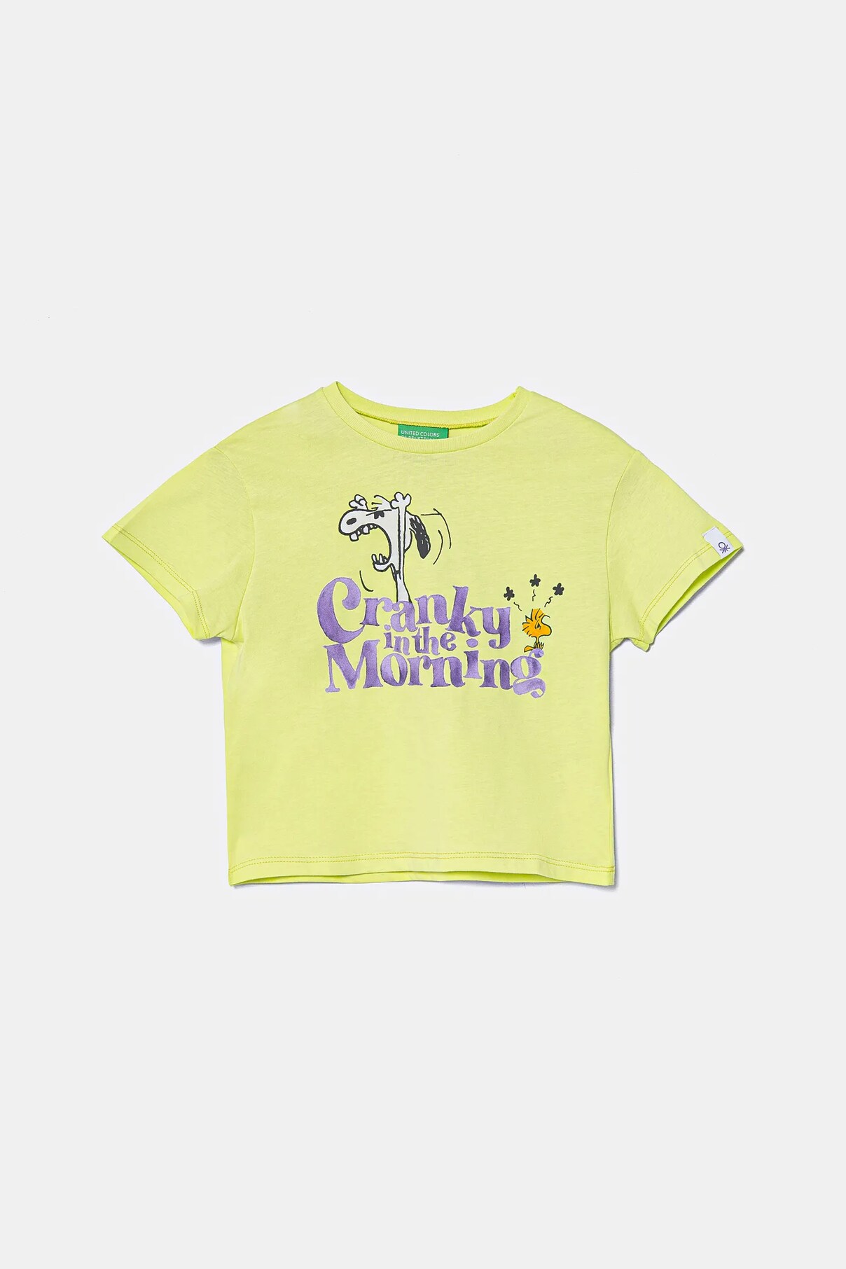 

Футболка из хлопка для детей United Colors Of Benetton, зеленый