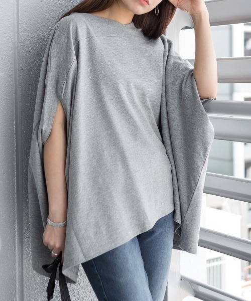 

Флисовая футболка свободного кроя atONE