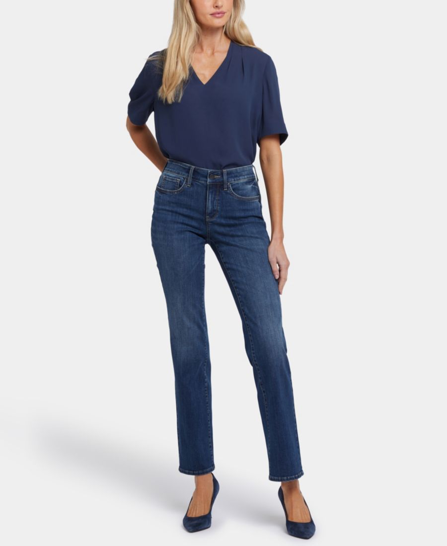 

Женские прямые джинсы "Мэрилин" NYDJ, Rio Rapids