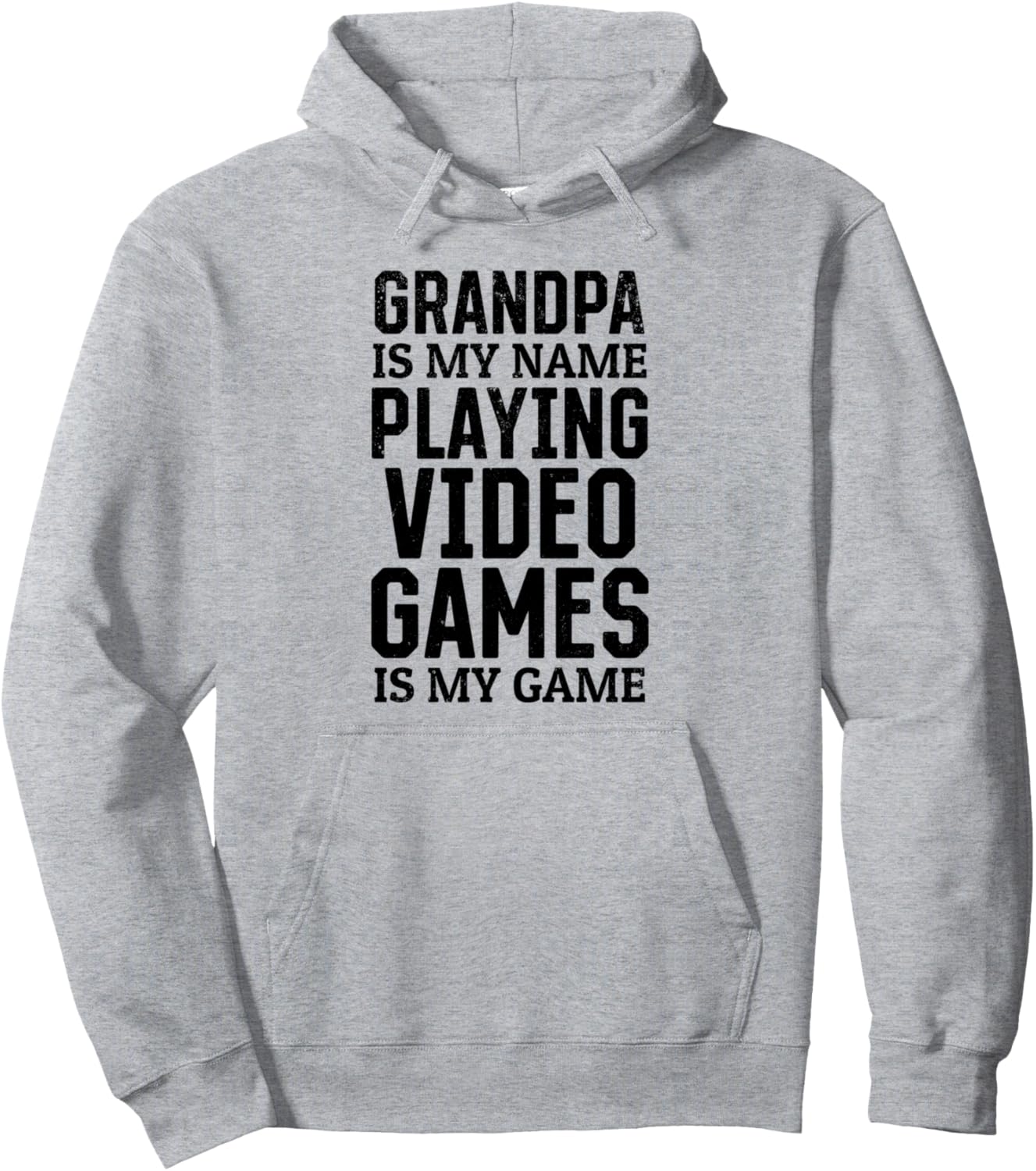 

Меня зовут дедушка, я играю в видеоигры, у меня толстовка с надписью Игрок-геймер Gamer Grandpa Video & Console Gaming Family, серый