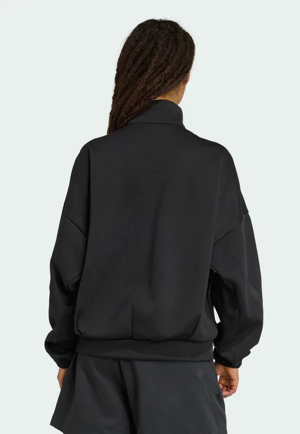 Толстовка на молнии zne Adidas Sportswear, Black — фото 2