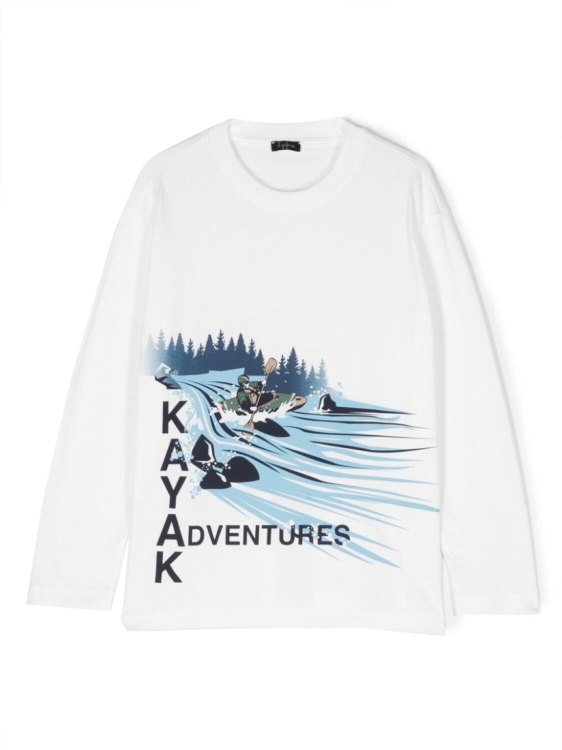 

Il Gufo футболка Kayak Adventures, белый