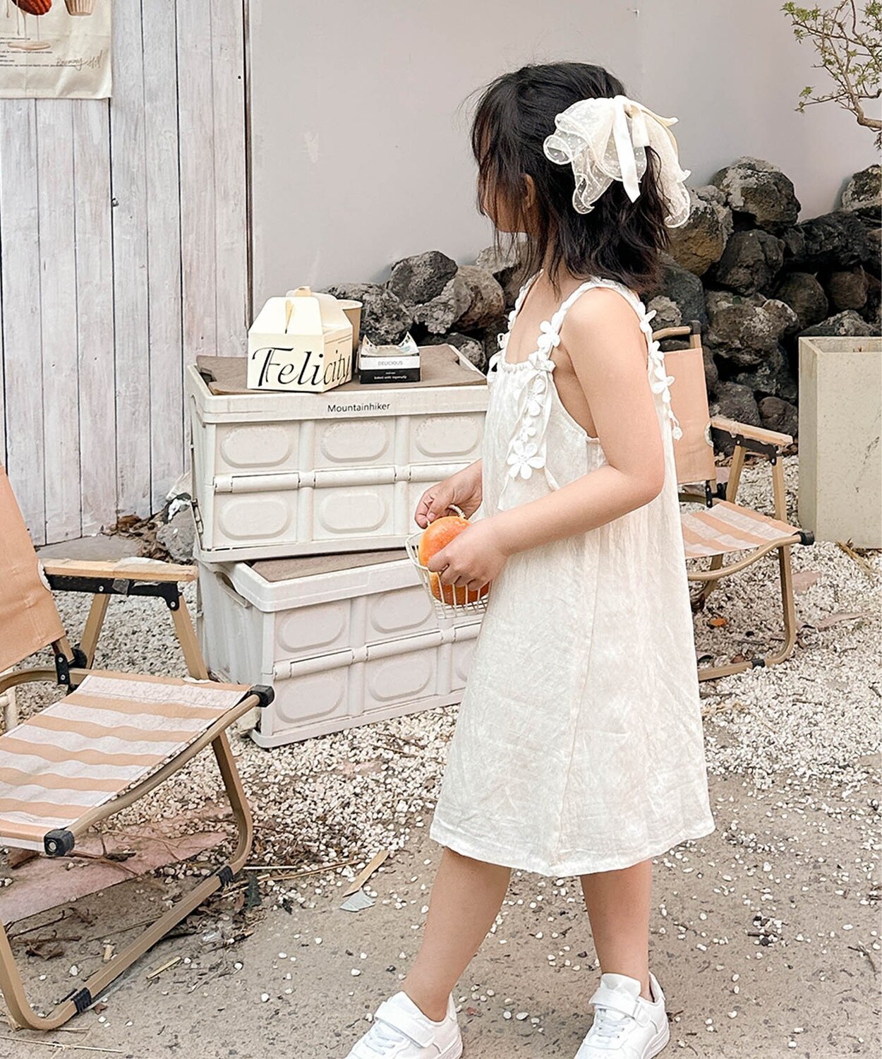 Детское платье-комбинация [aimoha-KIDS-] Aimoha Kids, Light beige