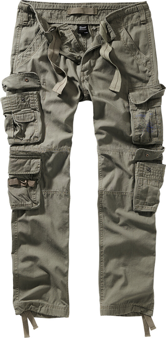 

Брюки Brandit Pure Slim Fit Pants, оливковый