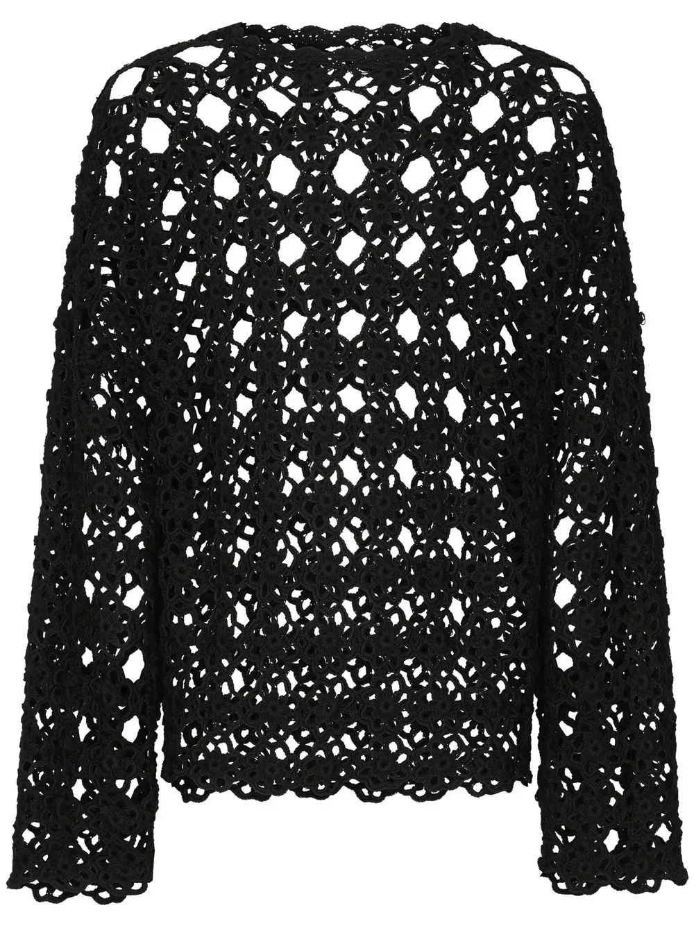 

Джемпер рыхлой вязки DOLCE & GABBANA, черный