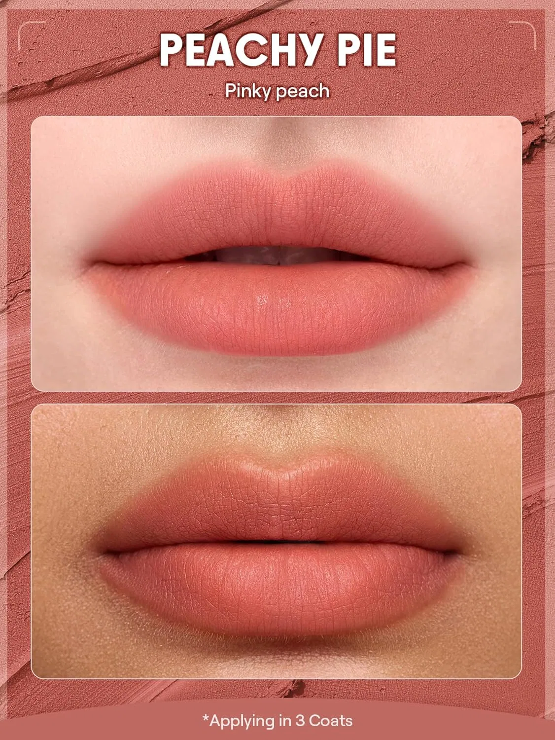 Матовая помада-бальзам «Bounce Putty Pocket Lip Pot» от SHEGLAM Sheglam, Peachy Pie — фото 3