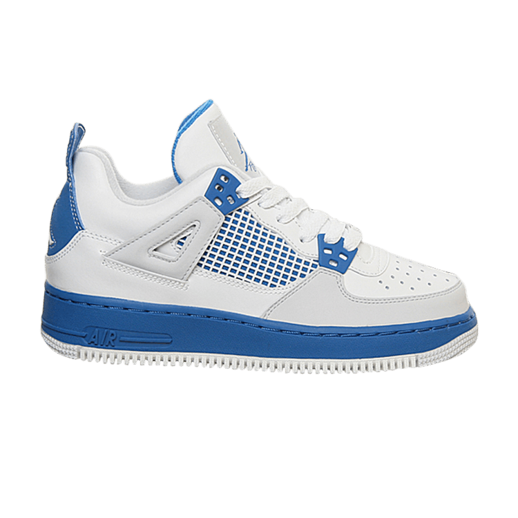 

Кроссовки Air Jordan Force 4 GS 'Military Blue', белый