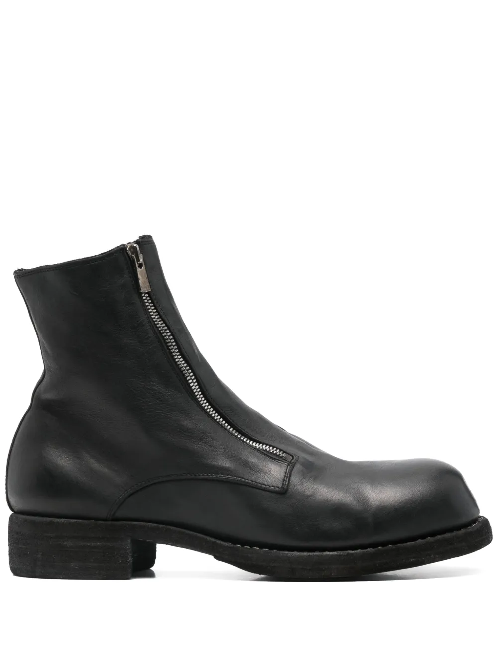 

Кожаные ботинки Guidi, черный