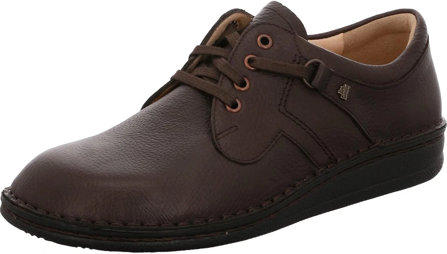 Низкие туфли FinnComfort Кофе Vaasa Finn Comfort, Brown Coffee Shrink