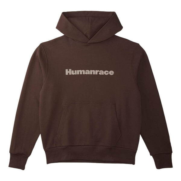 

Толстовка x pharrell humanrace logo hoodie 'brown' Adidas, мультиколор