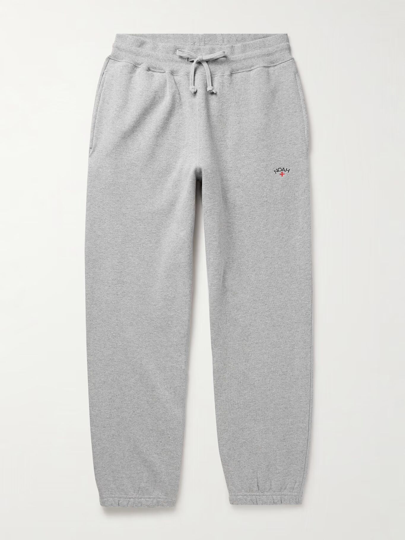 

Спортивные брюки Core Tapered из хлопкового джерси с вышитым логотипом NOAH, серый