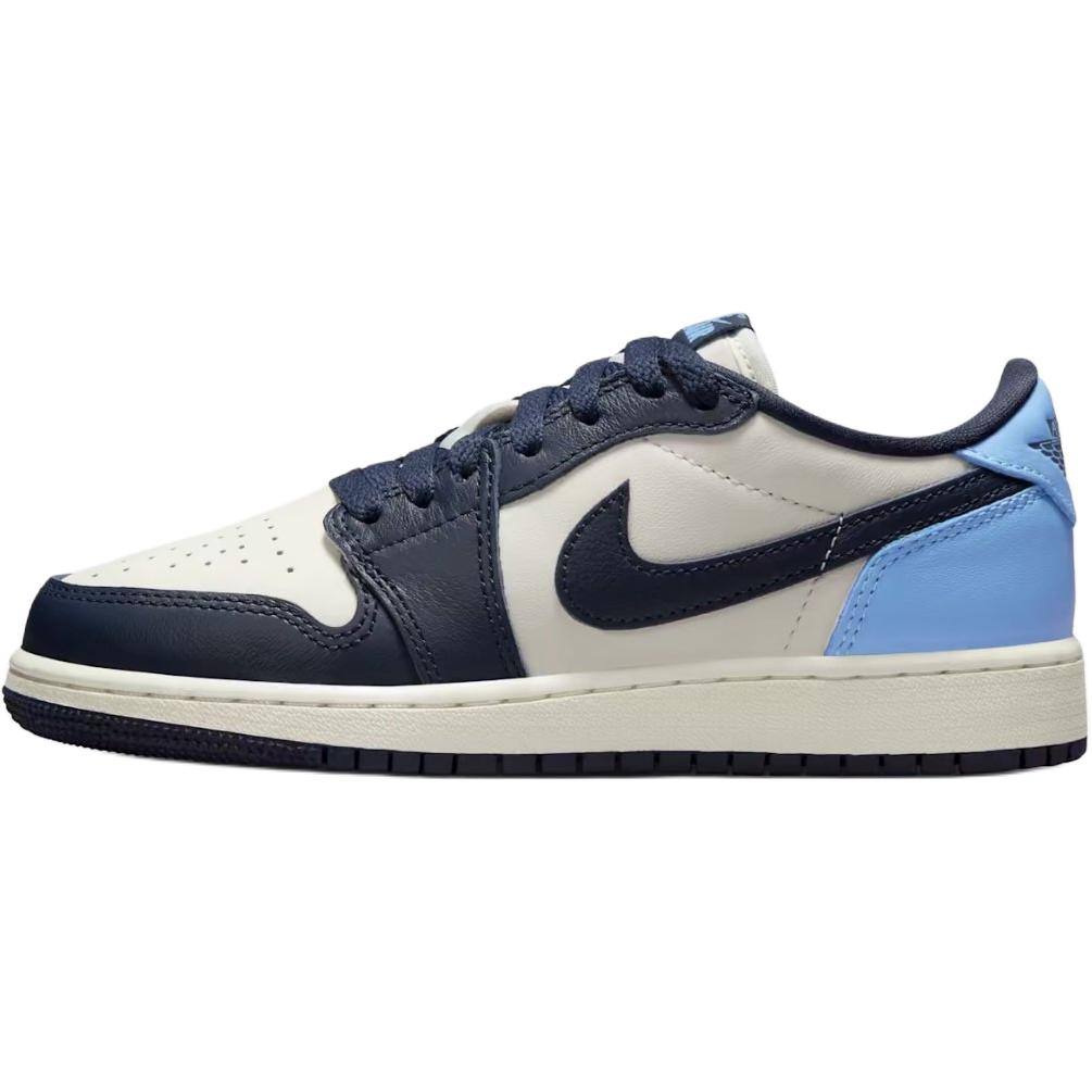 

Air 1 Противоскользящие Износостойкие Низкие Детские Баскетбольные Кроссовки Черный Белый Синий Jordan