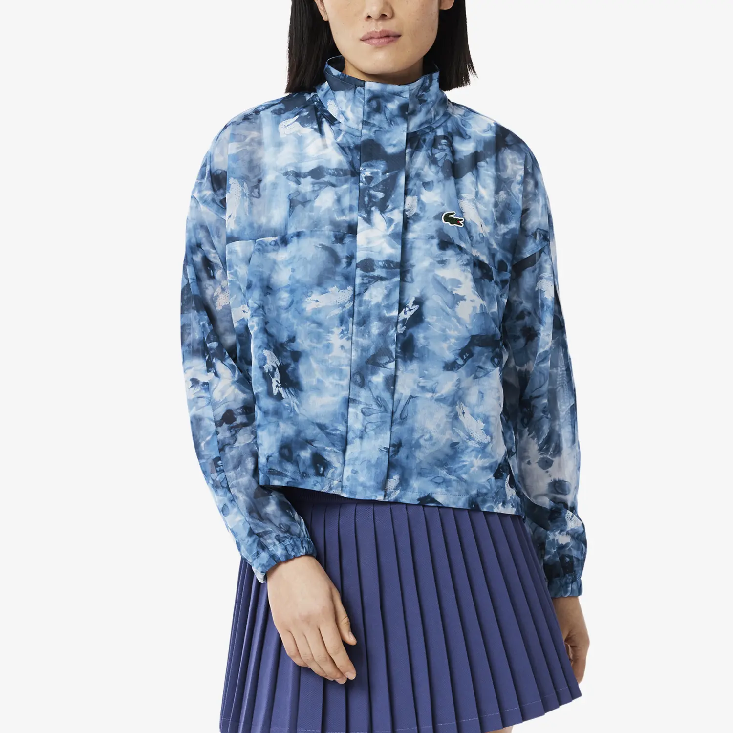 LACOSTE Женская куртка фиолетово-синяя, Purple/Blue — фото 3