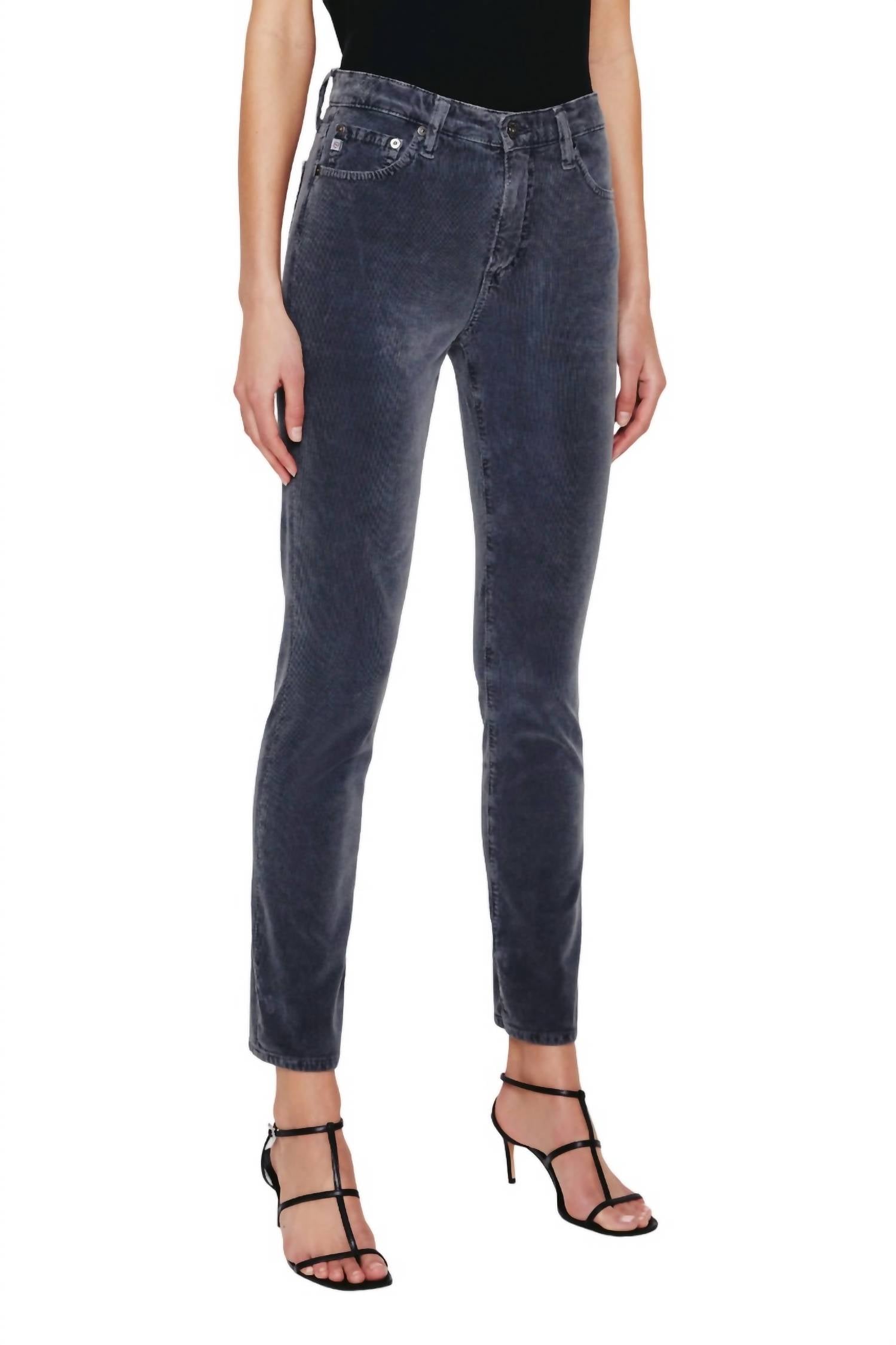 

Джинсы женские AG Jeans, цвет 1 year sulfur smooth slate