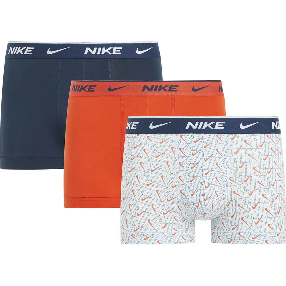 

Трусы-боксеры Nike 000PKE1008 3 units, коричневый