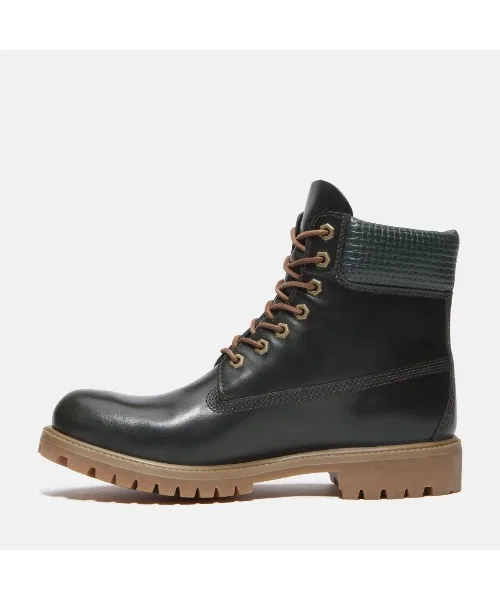 Ботинки Timberland Premium 6-inch Waterproof, темно-зеленые — фото 2