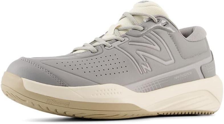 

Мужские теннисные кроссовки New Balance 696 V5 для игры на хард-корте, Grey/White