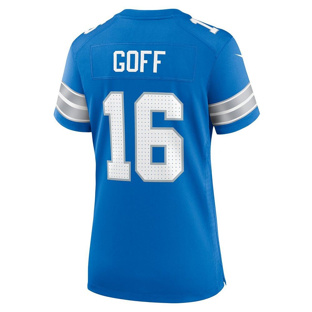Женская синяя игровая майка Nike Jared Goff Detroit Lions Game, цвет Lns Blue — фото 4