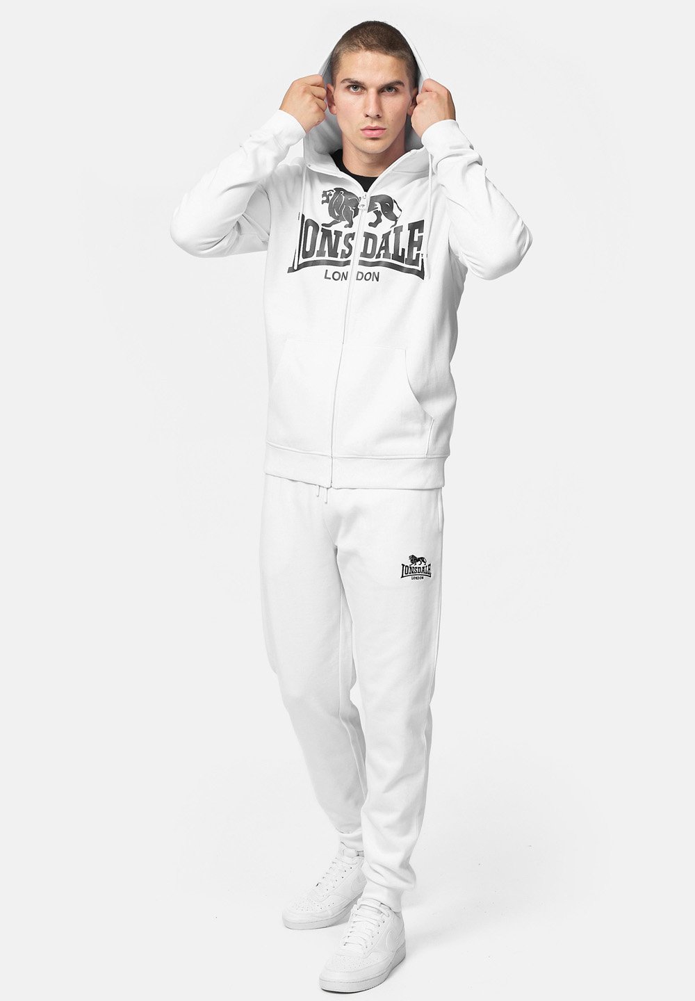 

Спортивный костюм SET MIT KAPUZE NORMALE PASSFORM KEPPANACH Lonsdale, белый