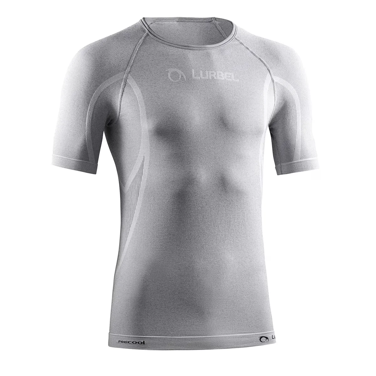 

Футболка нижнего белья Lurbel Unisex Oxygen с коротким рукавом, серый