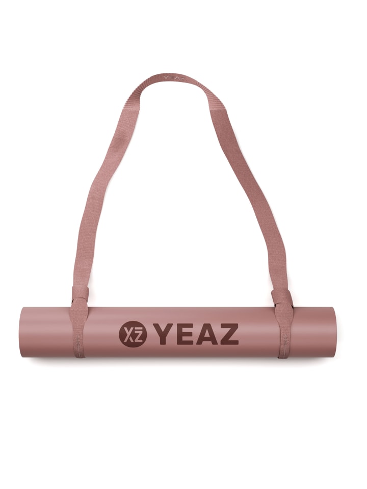 

YEAZ Набор MOVE UP - эластичная лента и коврик для йоги, розовый