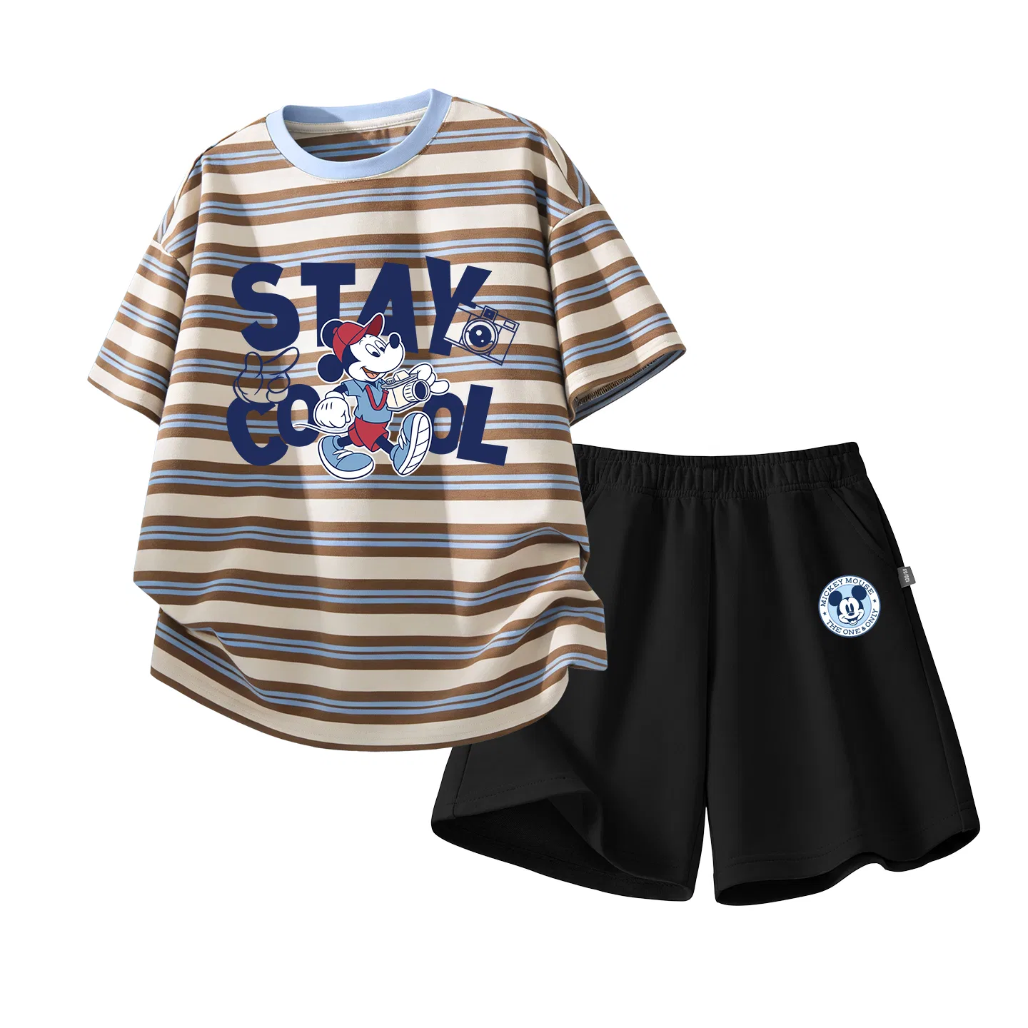 Детский спортивный костюм Disney Mickey Mouse синий и серый — фото 4