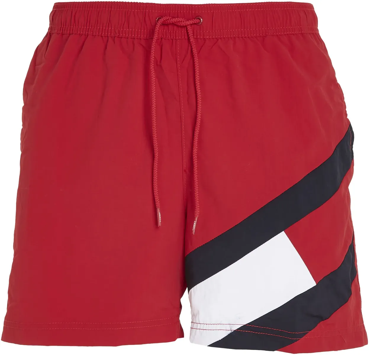 

Шорты для плавания Tommy Hilfiger Swimwear "SF MEDIUM DRAWSTRING", с фирменным лейблом Tommy Hilfiger, цвет Primary-Red