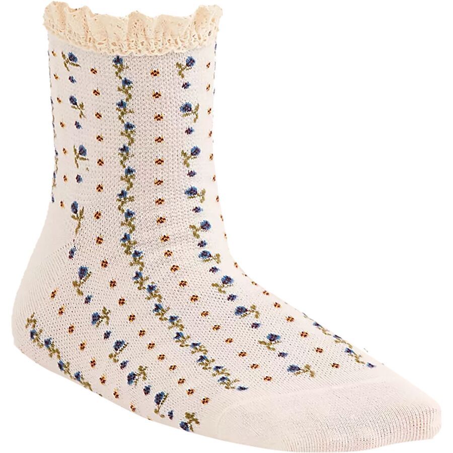 

Носки Free People Rosebud Waffle Knit Ankle Free People, Ivory
