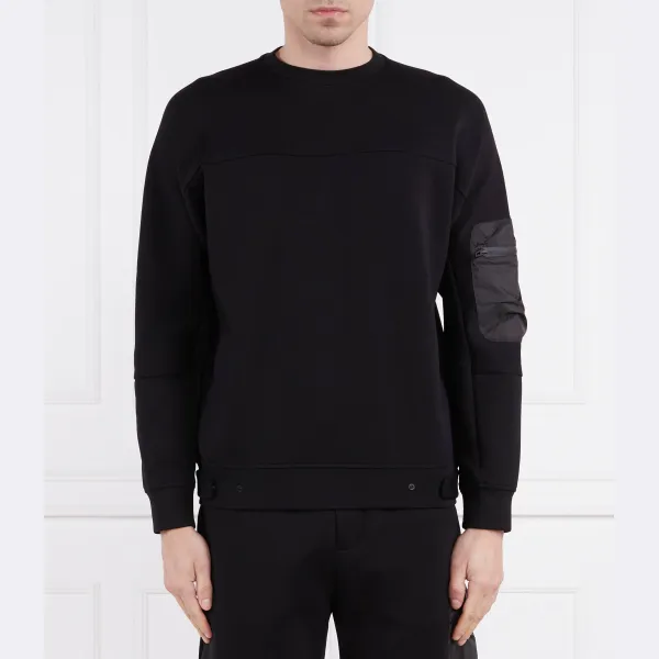 

Толстовка обычного кроя Emporio Armani, черный