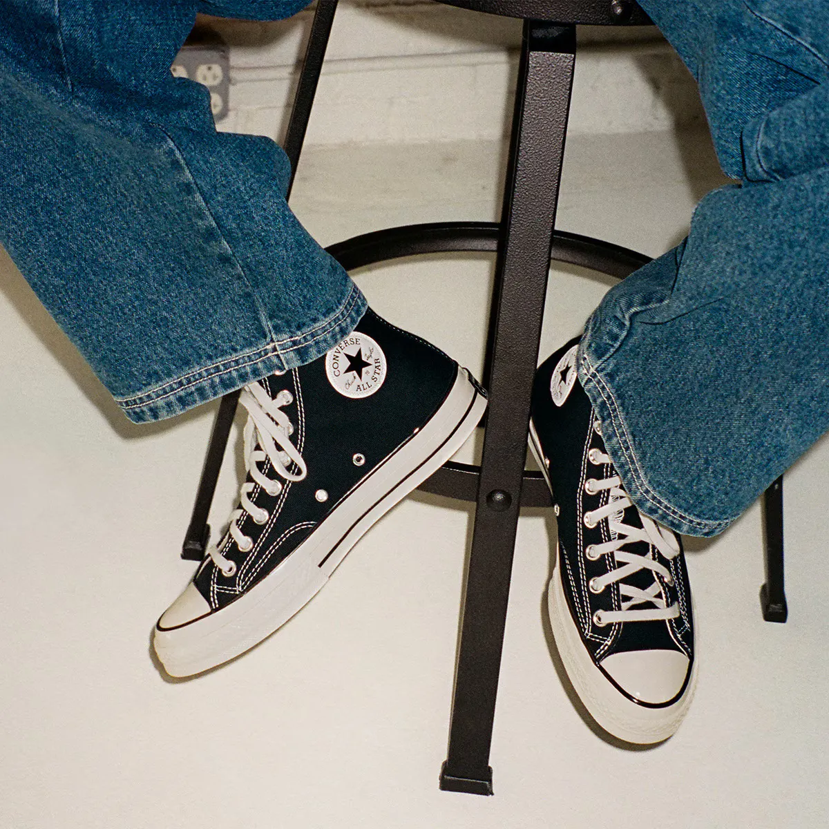 Повседневные кроссовки унисекс Chuck Taylor All Star 70 HI Converse, чёрный — фото 4