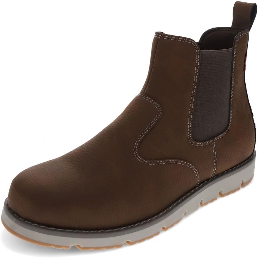 Levi's Мужские ботинки Chelsea Logger 2 Wx, Cedar/Brown