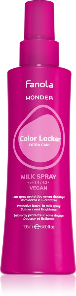 

Wonder Color Locker Extra Care Milk Spray Защитный лосьон для окрашенных волос Fanola, 195 мл