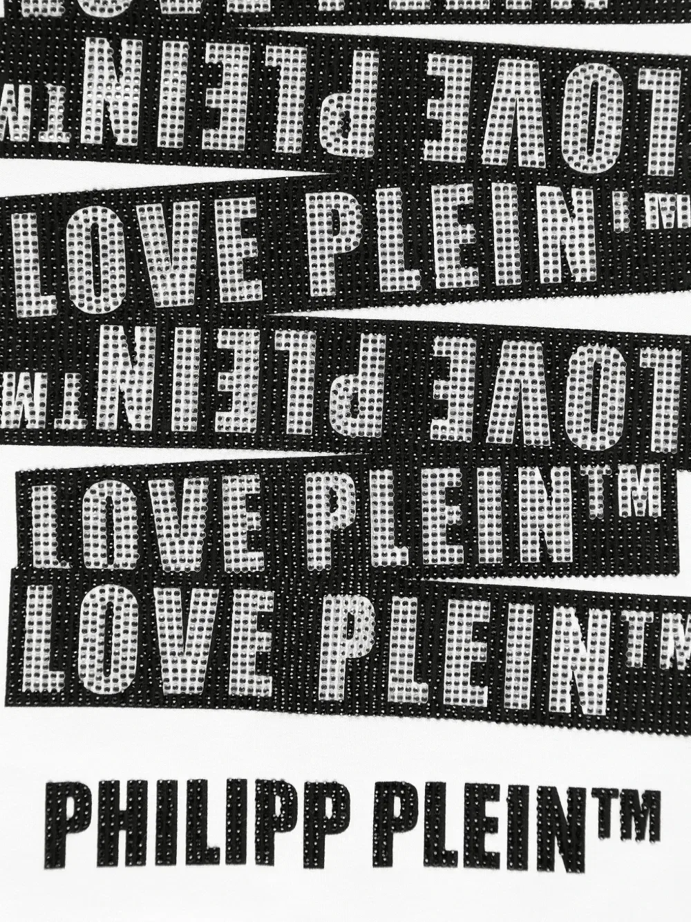 Худи с принтом Philipp Plein Junior, белый — фото 3
