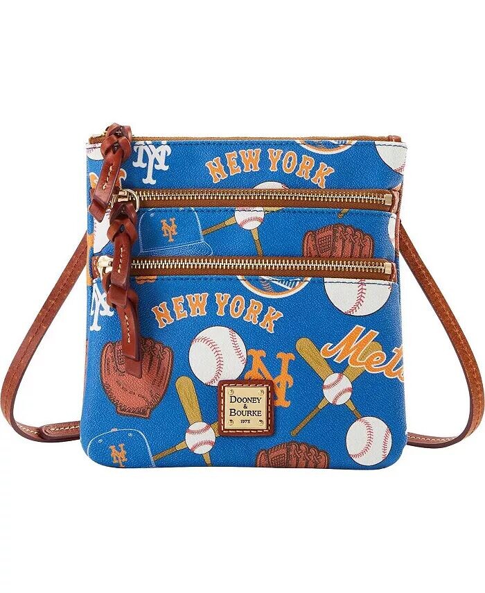 

Женская сумка через плечо New York Mets Game Day с тройной молнией Dooney & Bourke