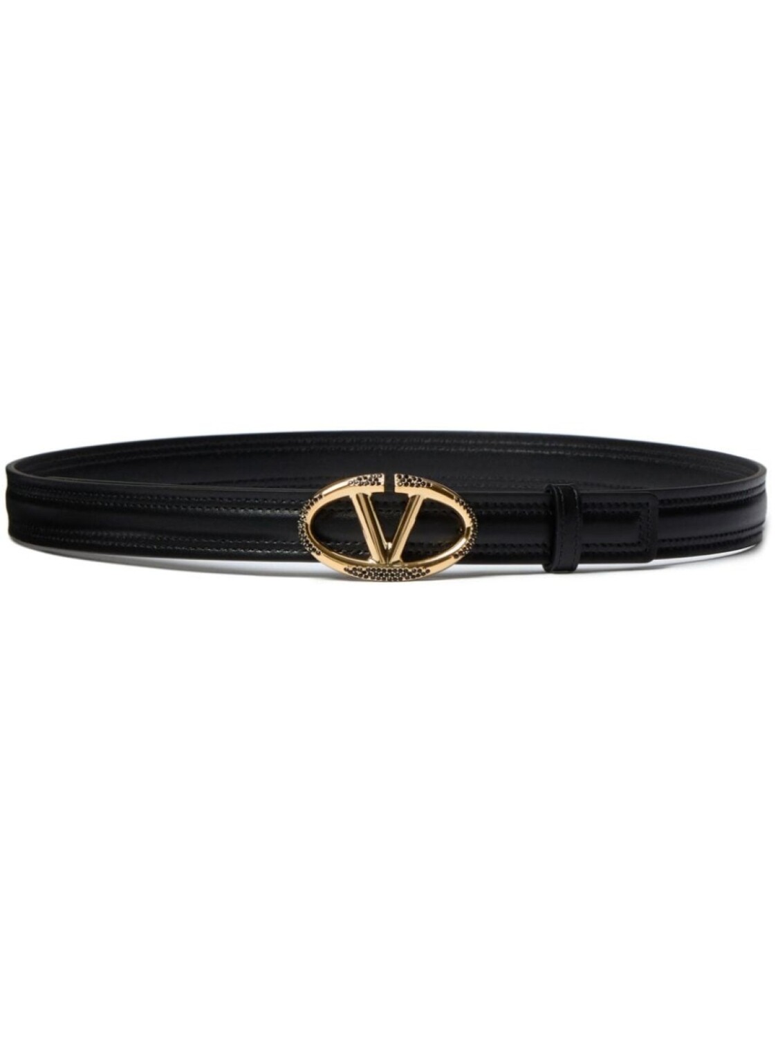 

Valentino Garavani ремень с логотипом VLogo Signature, черный