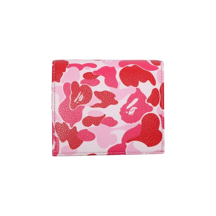 

Кошелек BAPE ABC Camo Mini Wallet, розовый