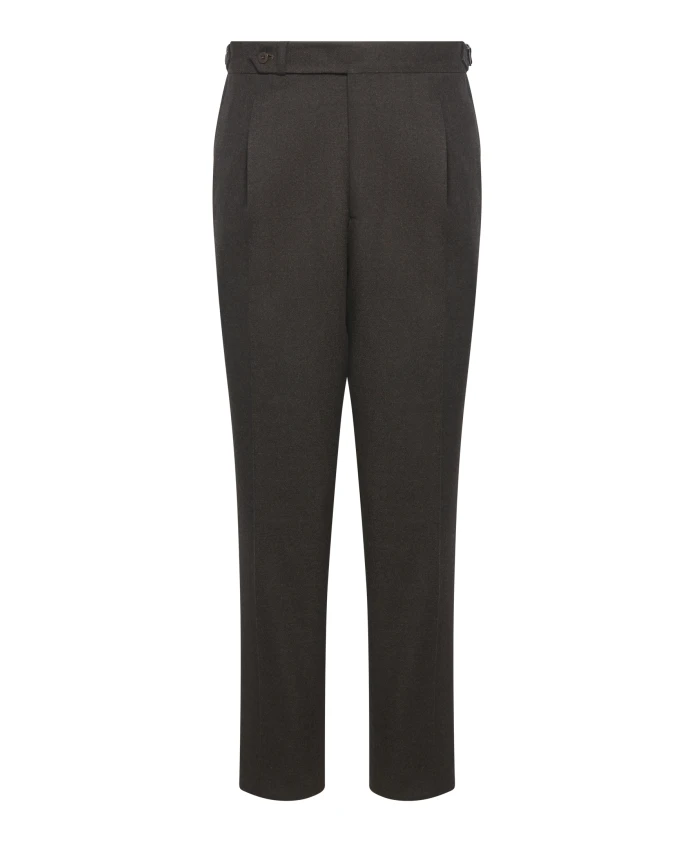 

Брюки Стефано де Мартино Franzese Collection, коричневый