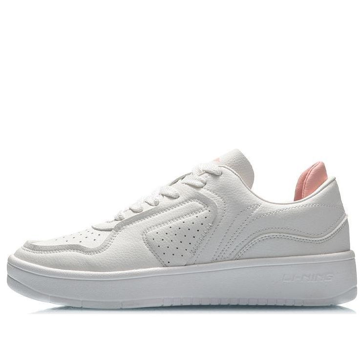 Кеды (WMNS) Li-Ning Sport Leisure 'White Light Orange', белый