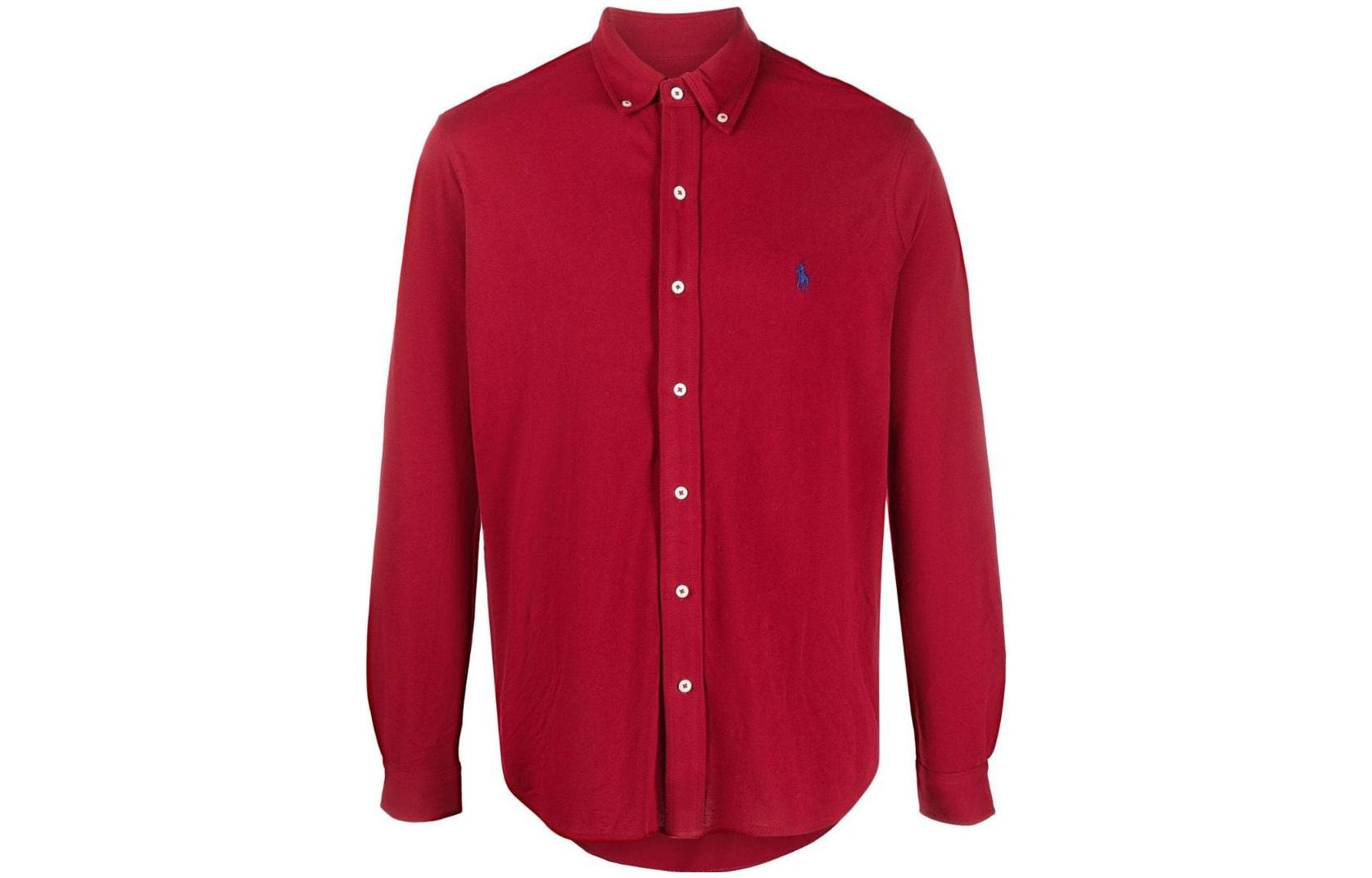 

Corduroy Shirt Polo Ralph Lauren, красный