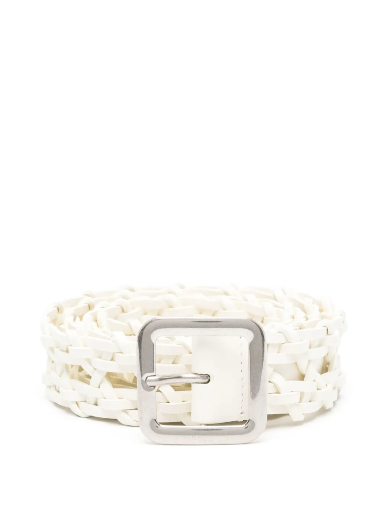 

Кожаный ремень Jil Sander, белый