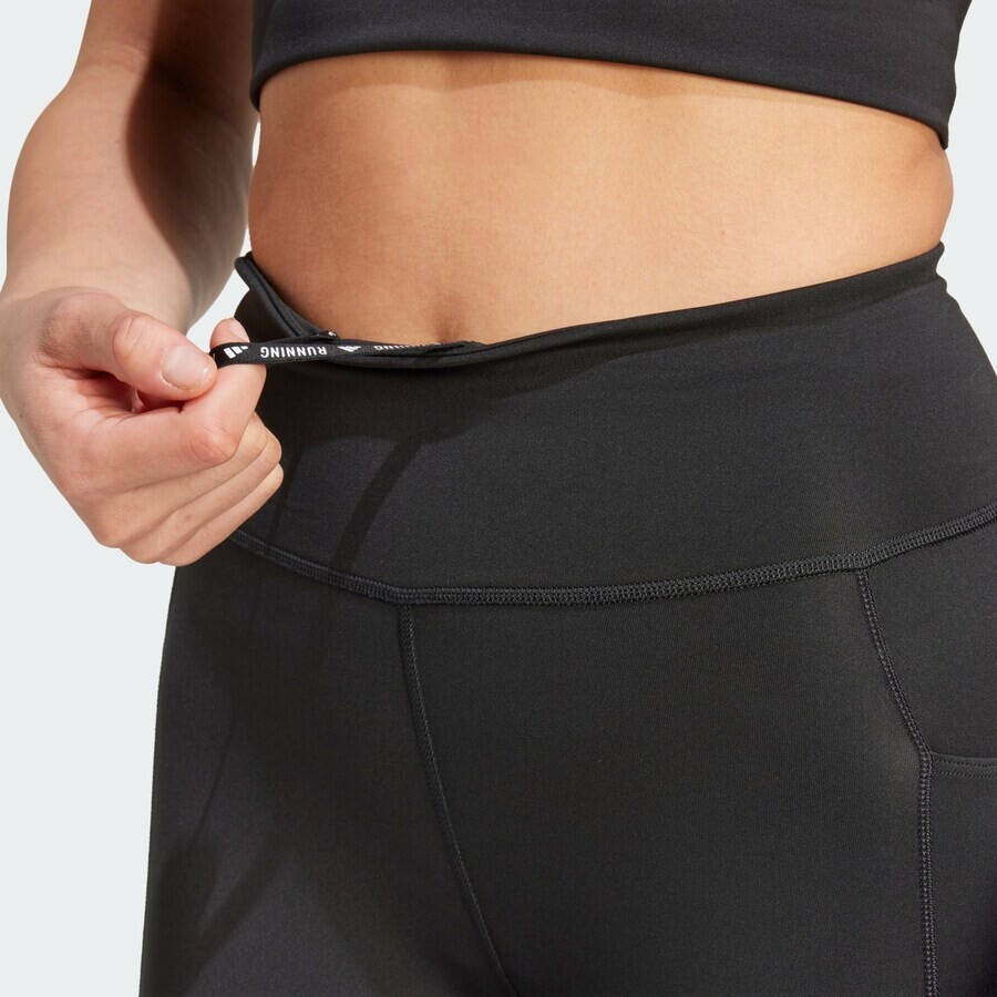 Длинные брюки ADIDAS PERFORMANCE Skinny Workout Pants Own The Run, черный — фото 3