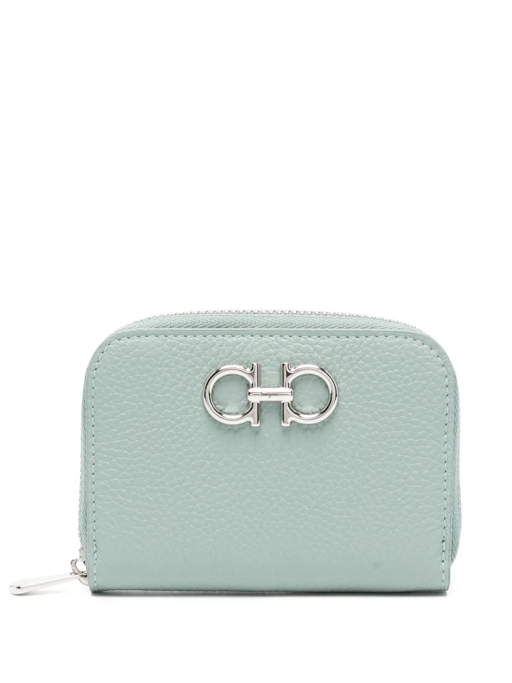 

Кошелек с декором Gancini Ferragamo, зеленый
