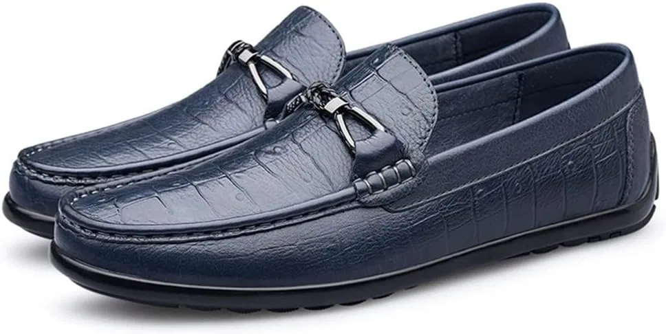 Лоферы мужские JIADELI Moccasins Blue