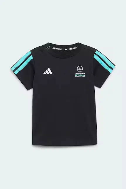 Комплект хлопковый MERCEDES Adidas Performance, черный — фото 2