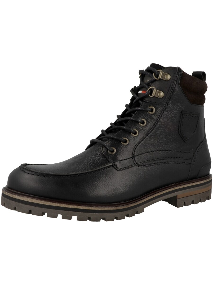 

Ботинки на шнуровке PANTOFOLA D'ORO Lace-Up Boots Massi, черный