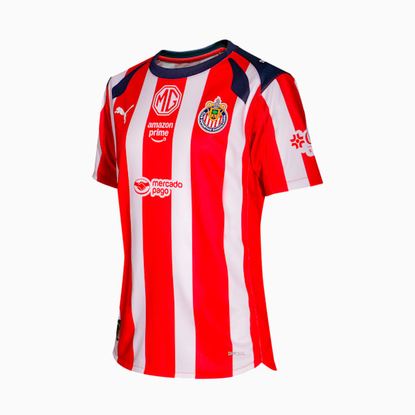 Футболка для больших детей Chivas 25/26 Home Replica Puma, красный — фото 3
