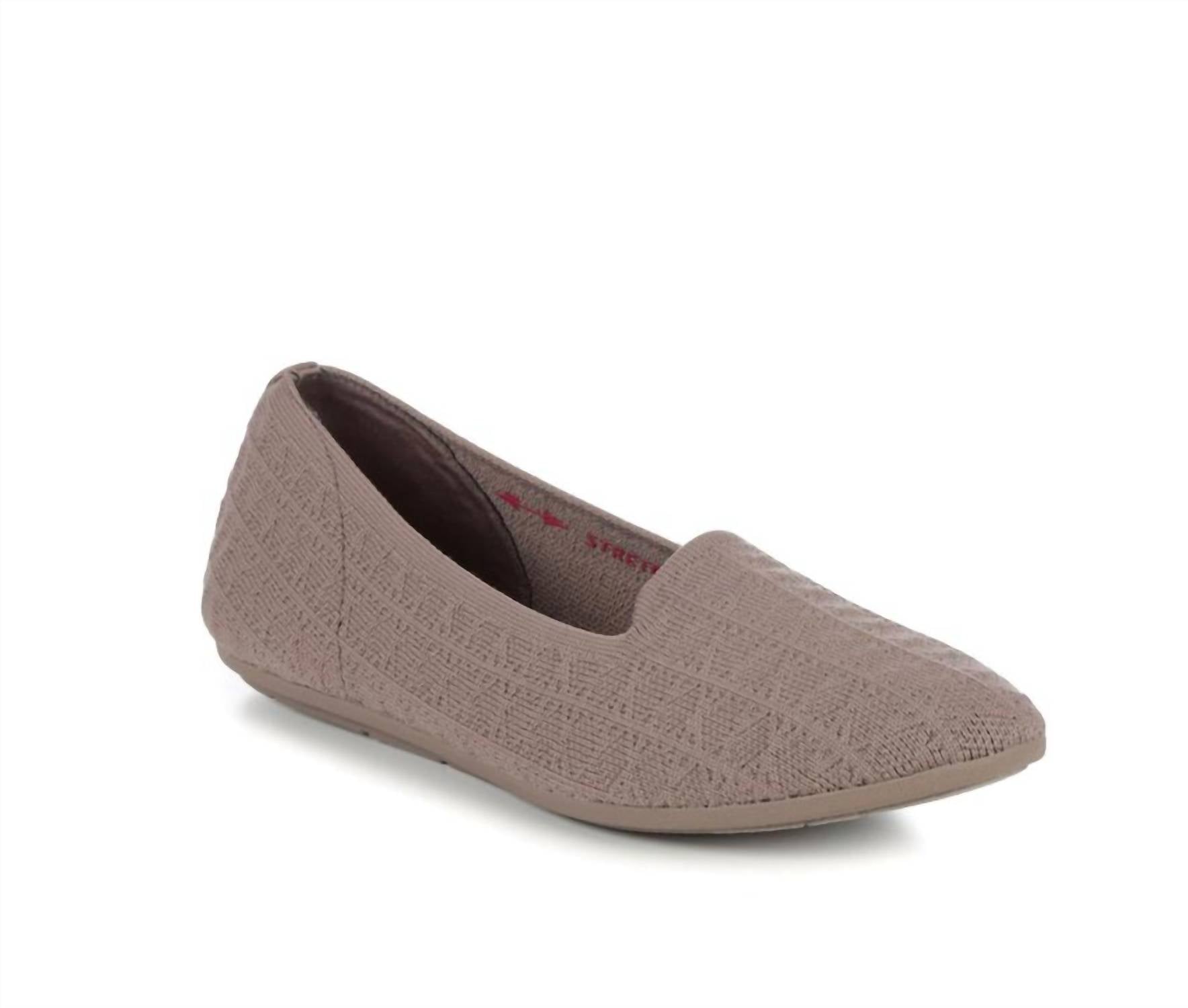 Женские балетки Cleo 2.0 в цвете таупе Skechers, Taupe
