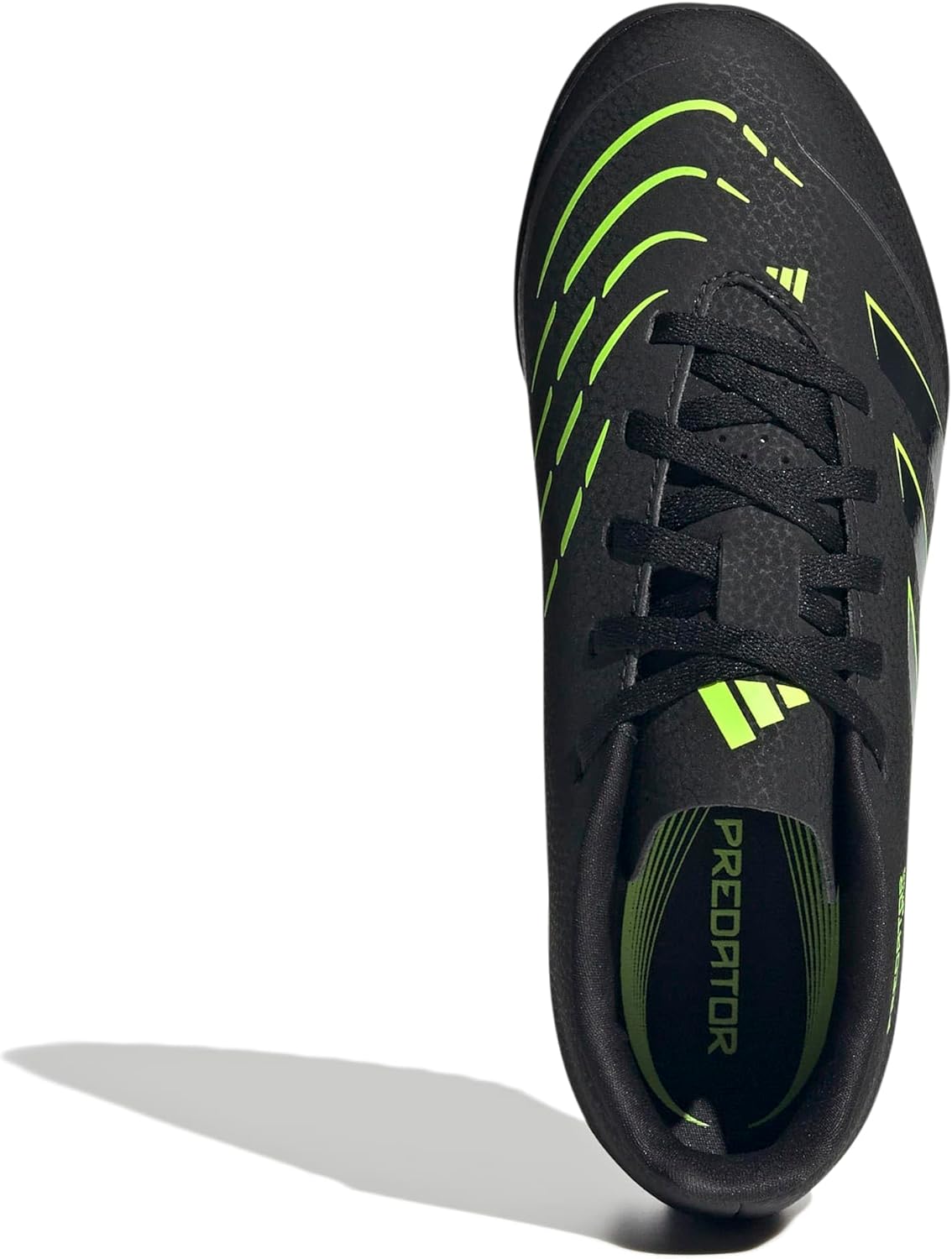 Детские кроссовки Adidas Club Predator Turf (унисекс), черный/угольный — фото 2