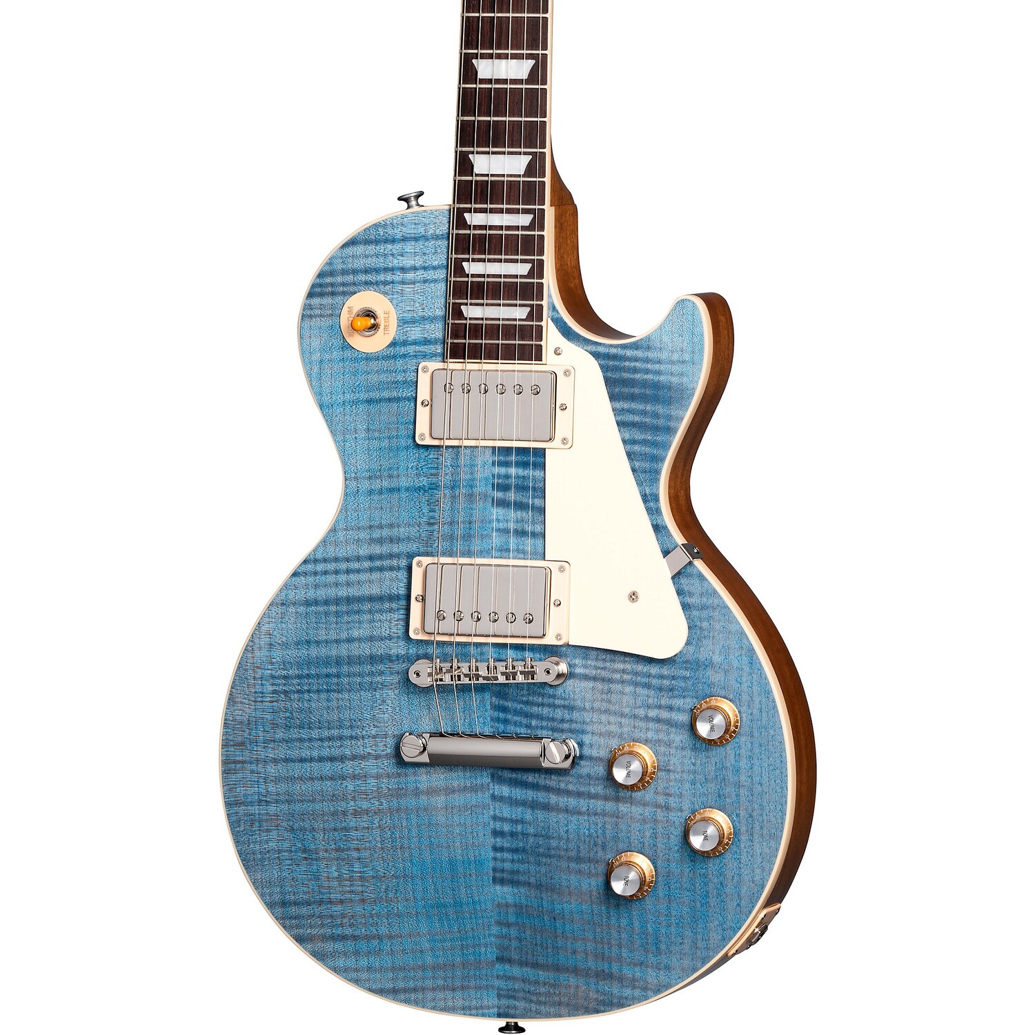 

Gibson Les Paul Standard '60s Фигурная электрогитара Ocean Blue