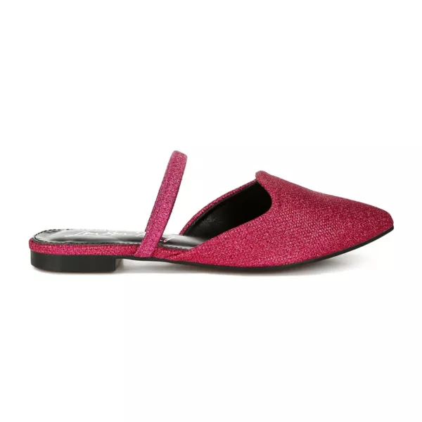 Женские мюли Twiggy London Rag, цвет fuchsia — фото 2